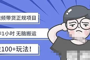 京东短视频带货项目:每天操作2小时的副业项目-价值1988元