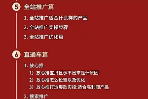 拼多多从0-1全方位运营实操班:爆款玩法+成交高峰黑车玩法(价值1280)