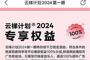 最新网易云梯计划网页版,单机月收益5000+!可放大操作