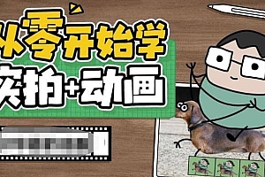 从零开始学实拍加动画,实拍加动画创意教程(49节视频课)