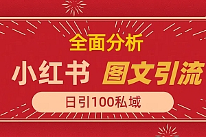 小红书图文引流,全面解析,日引100私域流量是怎样做到的