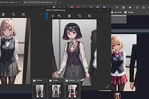 利用Stable Diffusion AI人工智能生成动漫艺术分步教程-14节课-中英字幕