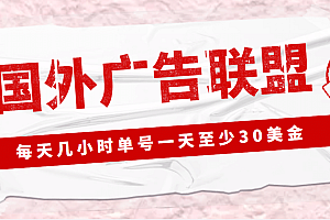 外面收费1980最新国外LEAD广告联盟搬砖项目,单号一天至少30美元(详细教程)