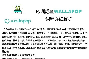 wallapop整套详细闭环流程:最稳定封号率低的一个操作账号的办法