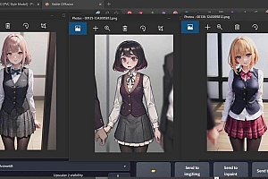 利用Stable Diffusion创建动漫艺术图像使用AI绘画赚钱-中英字幕