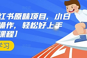 抖音小红书原味项目,小白都可以操作,轻松好上手【视频课程】