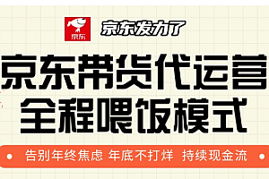 京东带货代运营,年初翻身逆袭项目,小白有手就行,月入8000+